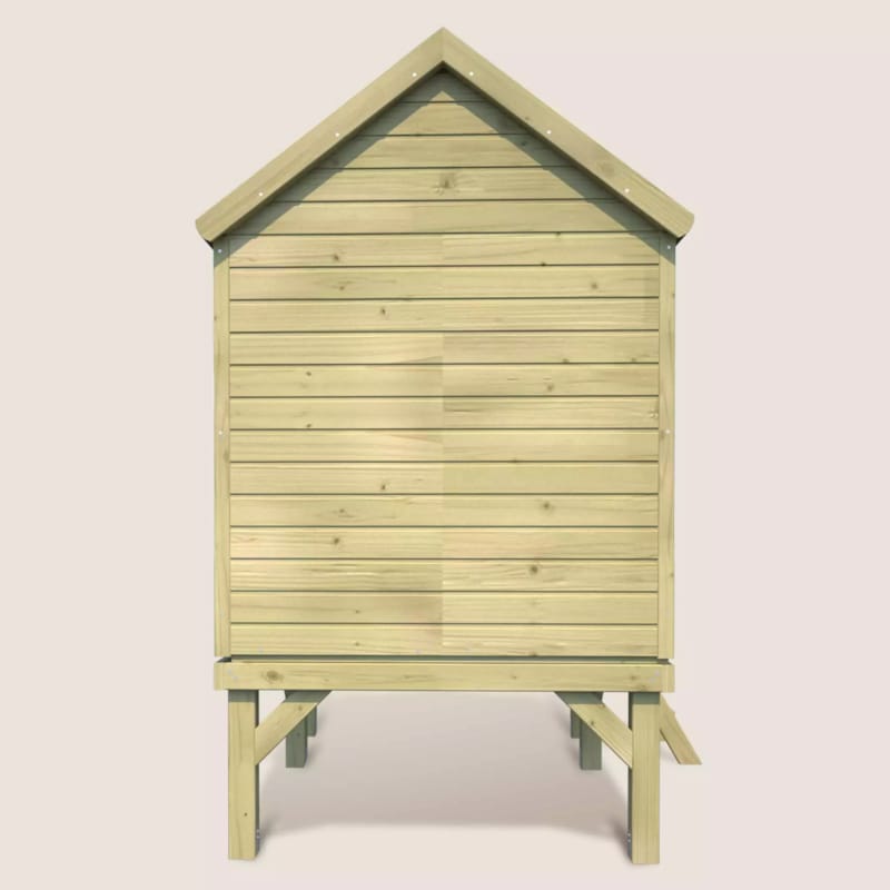 Maisonnette Winny - Bois traité - 1550 x 1750 x 2100 mm