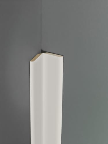 Moulure pliante Maestro - White Lacquered Cx025 - 2 x 50 x 2700 mm (2 pcs)