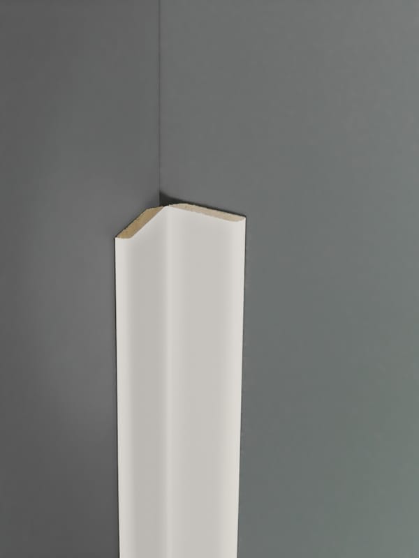 Moulure pliante Maestro - White Lacquered Cx025 - 2 x 50 x 2700 mm (2 pcs)