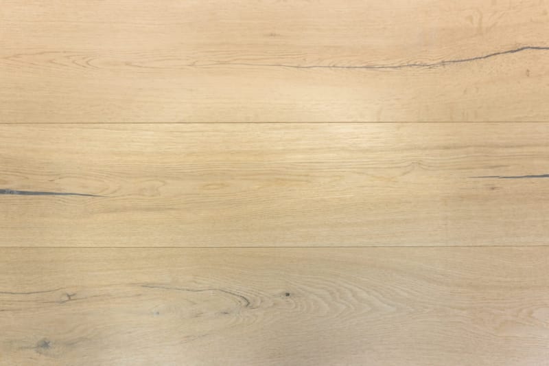 Parquet semi-massif chêne blanc design rustique vernis mat 1900 x 190 x 14 mm