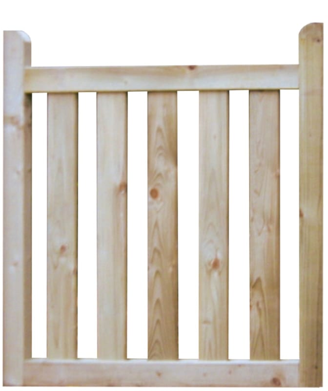 Portillon en bois Castle 0,95m x 1m