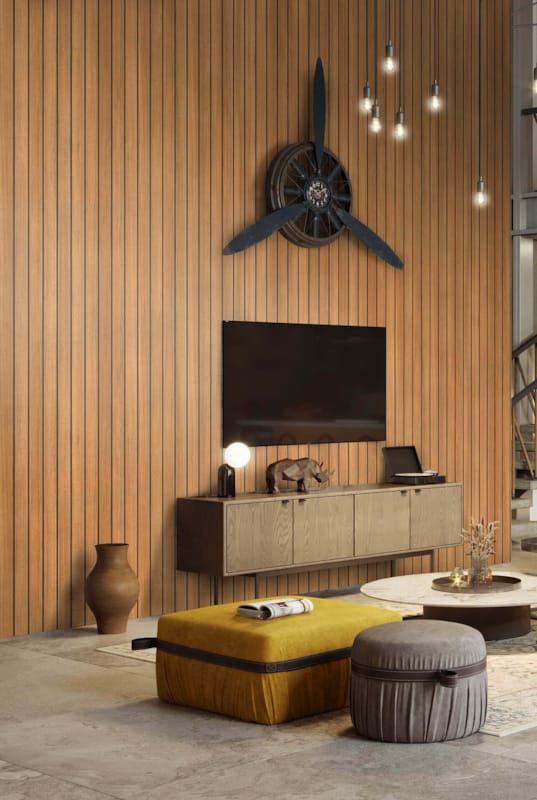 Kronospan lambris Rocko Bosco - R120 Yacht Wood - 4 x 1230 x 2800 mm