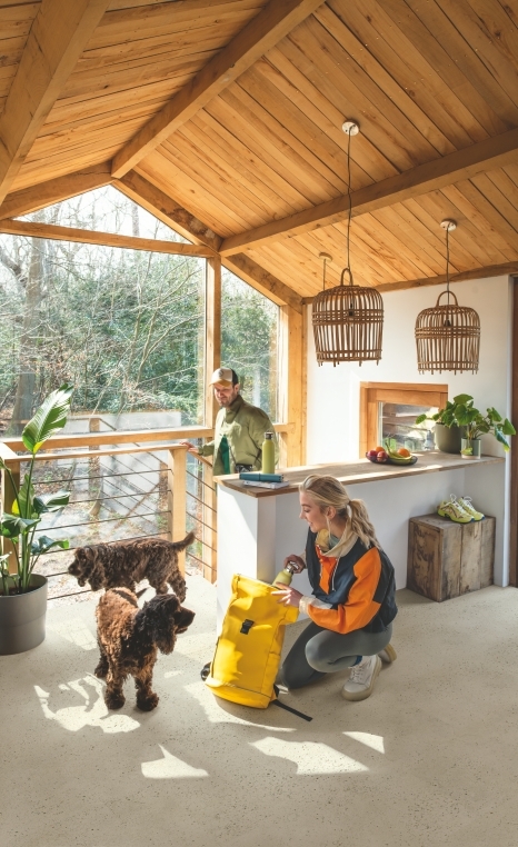 Quick-Step vinyle Livyn Alpha Vinyl Illume - Béton galet 40276 - 6 x 428 x 856 mm