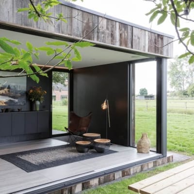 Panneau Meuble Mélaminé Elegant Black 113 W06 2500 x 600 x 18 mm