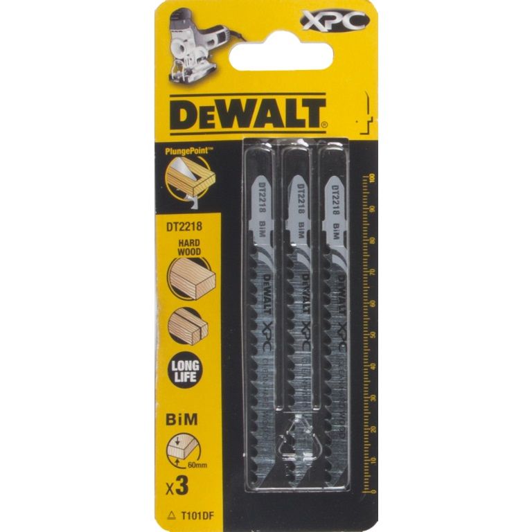 Stanley 3 Lames Scie XPC Bi-Métal 100x6x60 mm - T101DF