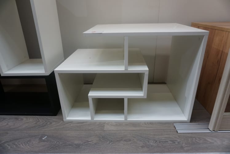 MOKI Meuble Opéra blanc 55x80x50 cm