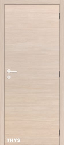 Kit porte Champagne alvéolaire S61 gauche/droite 78 cm + chambranle n°23 + joint acoustiqu