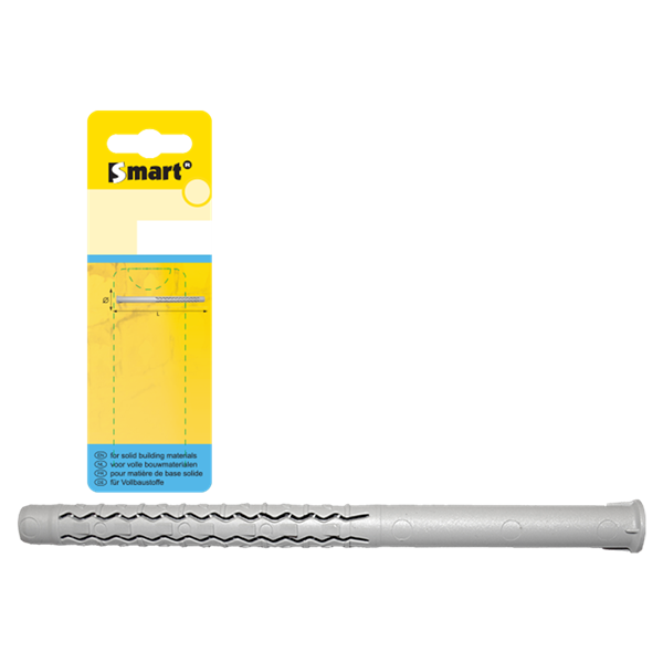 Cheville nylon pour châssis sans vis - 10 x 100 mm (4 pces)