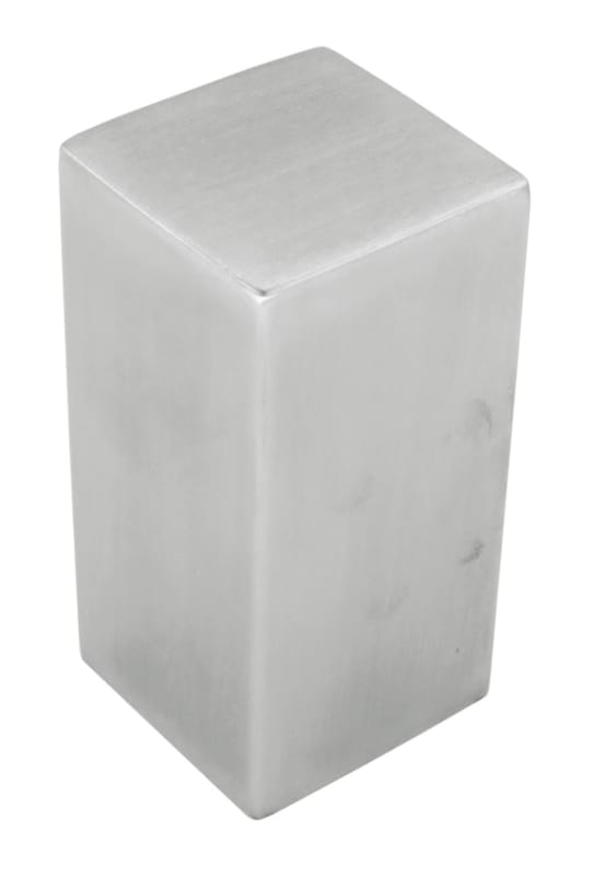 Bouton carré - Inox