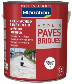 Blanchon Vernis pavés briques - 2,5 L - Mat