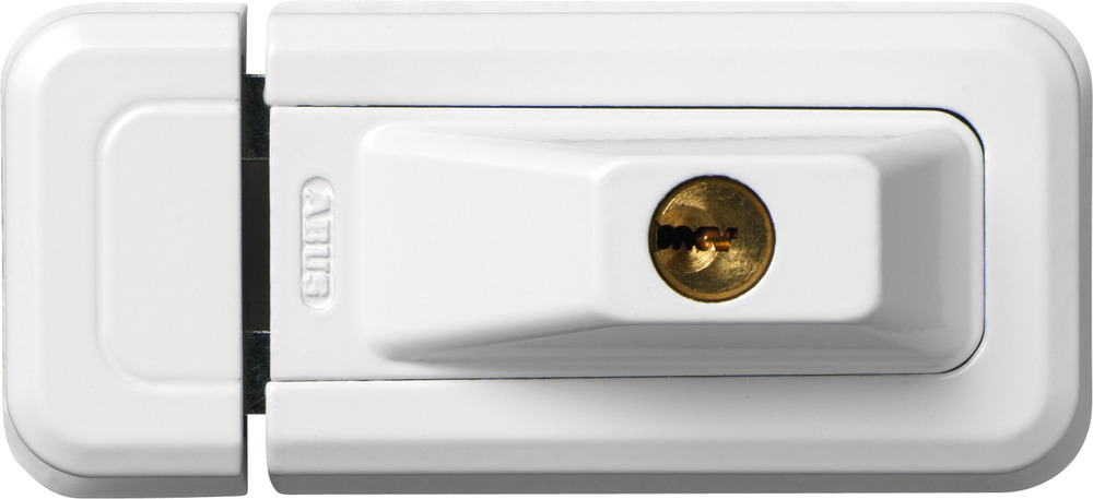 Verrou de fenêtre universel massif à clé blanc