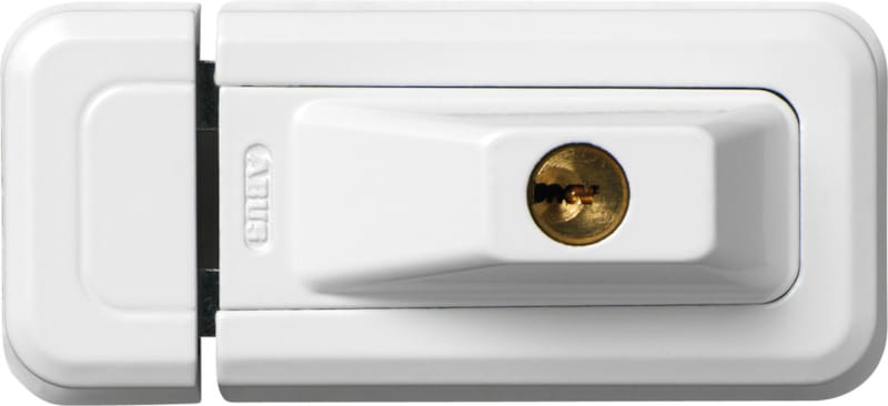 Verrou de fenêtre universel massif à clé blanc