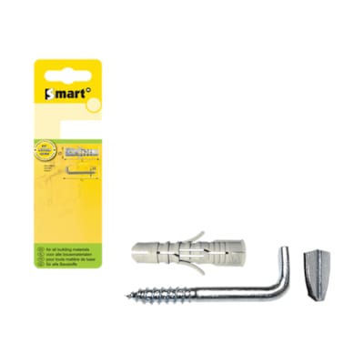 Cheville SMART + gond à vis/fente - 10 x 50 NZN (4 pces)