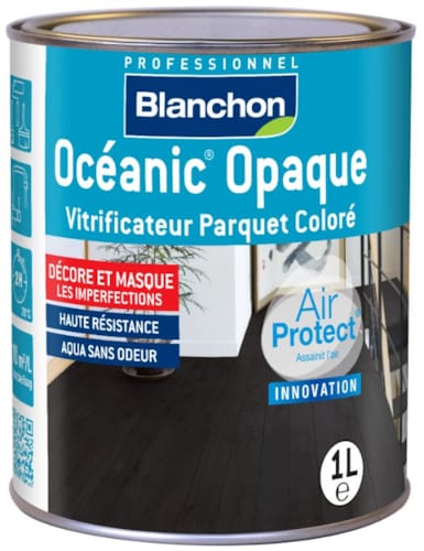 Blanchon Vitrificateur Oceanic coloré opaque - 1 L - Blanc