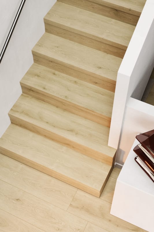 Marche double XXL - Maestro Steps Solid - Nougat oak - 56 x 550 x 1500 mm