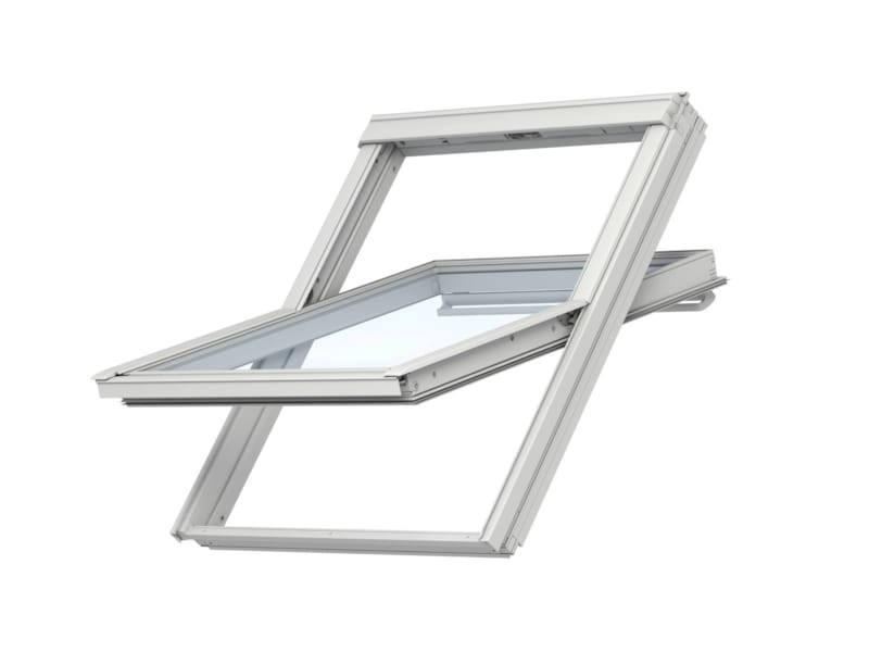 Velux fenêtre de toit à rotation manuelle - 78 x 98 cm - Blanc