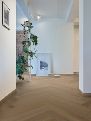 COREtec vinyle chevron Naturals WBE - Sorrel 50 LVRH 2556 - 8 x 228 x 912 mm