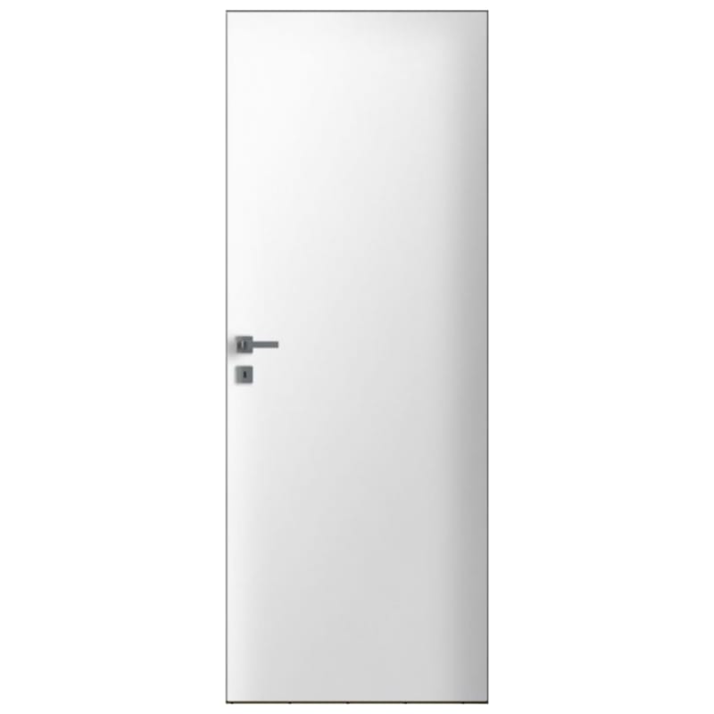 Porte fast door tubulaire avec serrure AGB 90mm - 2015x630mm poussée droite
