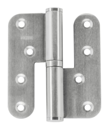 Paumelle HDD 100x88x3 inox 201 gauche