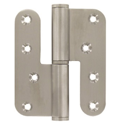 Paumelle - Inox a billes 100x88 - Droite