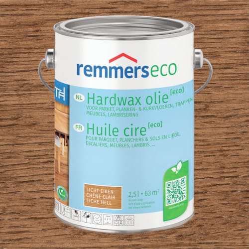 Remmers Huile Cire Eco 2,5 L - Noyer