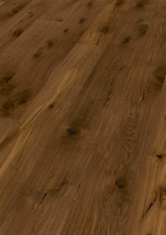 Parquet semi-massif Bennett & Jones - Chêne Hampton 23 - 15 x 220 x 2600 mm