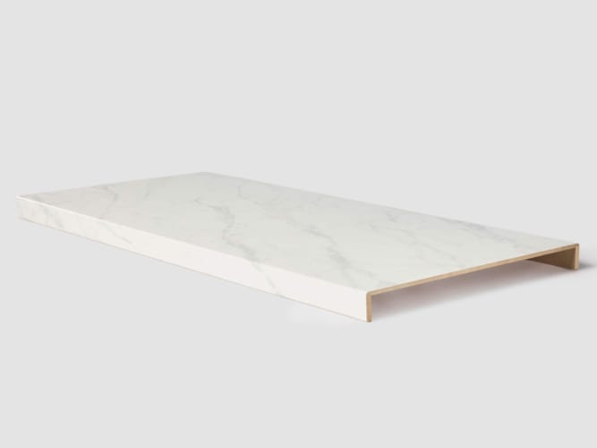 Marche Double XXL 00153 White Marble 56x610x1300 mm