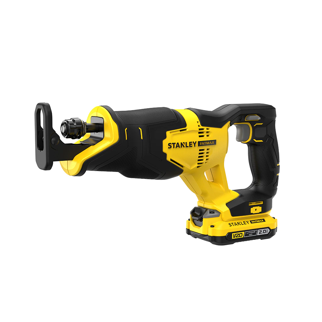 Stanley Fatmax Coffret V20 18V Scie Recipro Sabre avec 2 Batteries 2.0AH