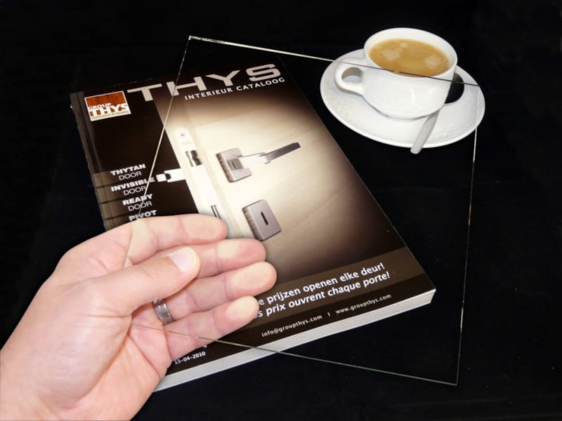 Verre clair Thys rond