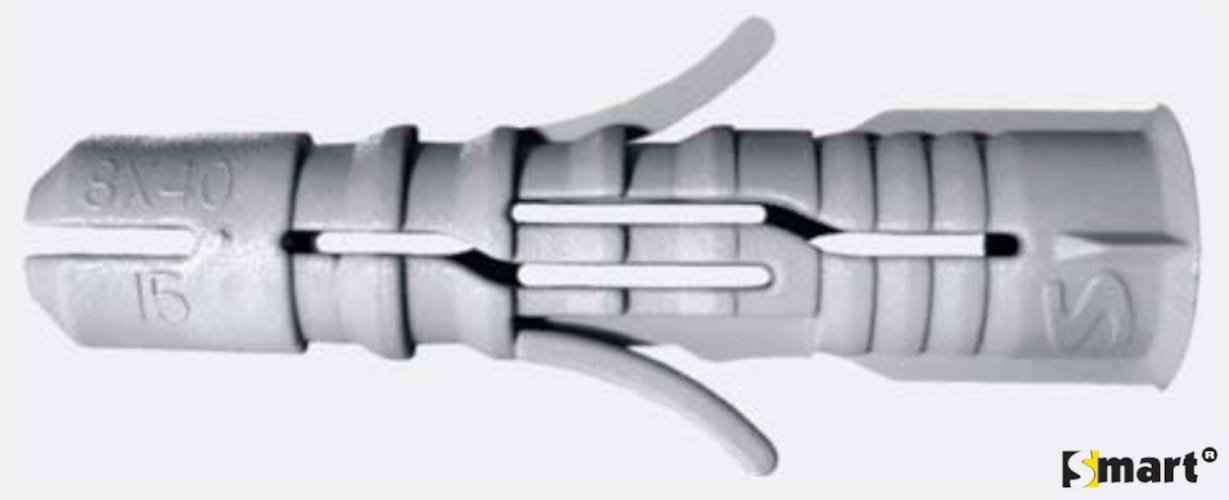 Cheville SMART multifonctionnelle nylon Ø5 x 25 (boite 100 pces)