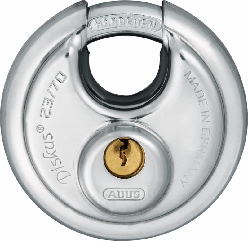 Cadenas Diskus Acier trempé 23/70
