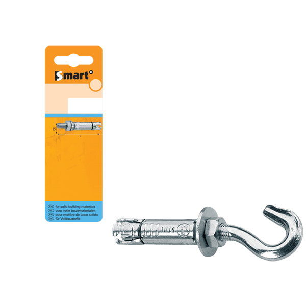 Douille SMART + crochet M8 x 90 (2 pces)