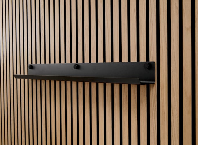 Ter Hürne SilentDesign LivingWall - Lasse - Étagère métallique étroite - Large