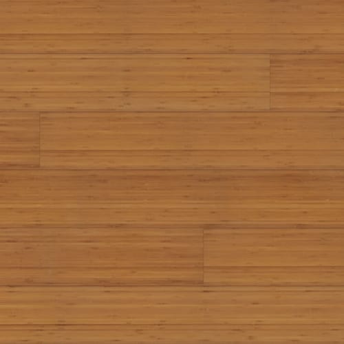 Parquet massif bambou Vertical Budget - Caramel verni - 12 x 96 x 960 mm