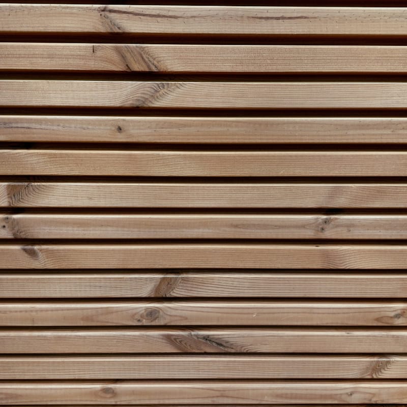 Bardage sapin thermowood triple - 20 x 132 x 4200 mm