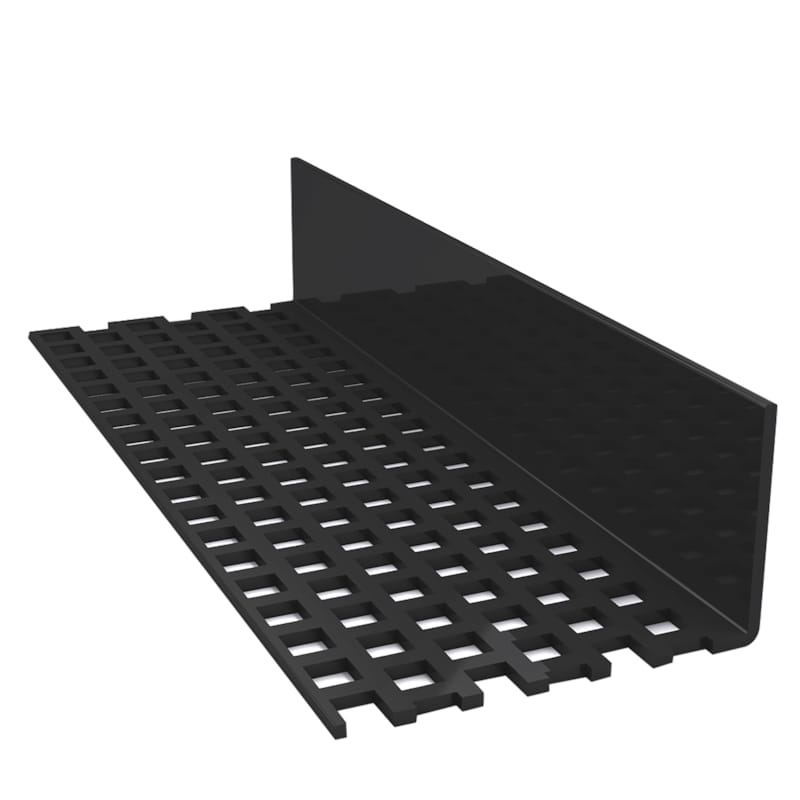 Durasid grille antirongeur bardage synthétique pour ventilation noir - 2500 mm