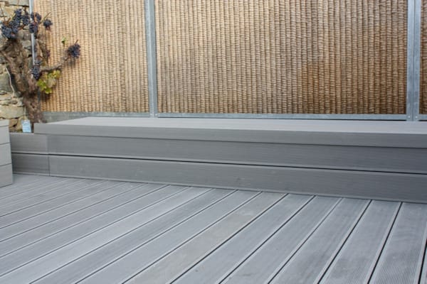 Duofuse planche alvéolaire gris stone - 162 x 28 mm x 4 m