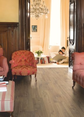 Parquet stratifié Quick-Step Classic - Minuit chêne foncé 1488 - 8 x 190 x 1200 mm