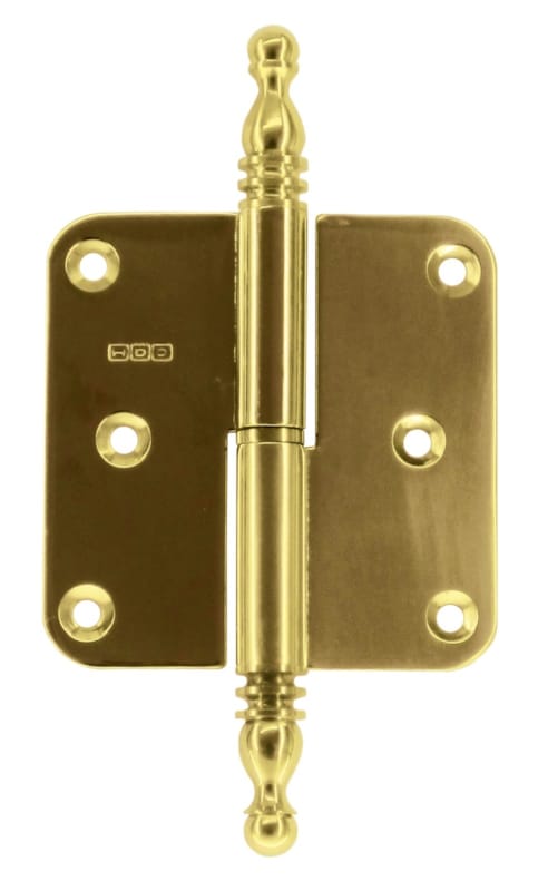 Paumelle - Vase titanium 80 x 80 (laiton) - Droite