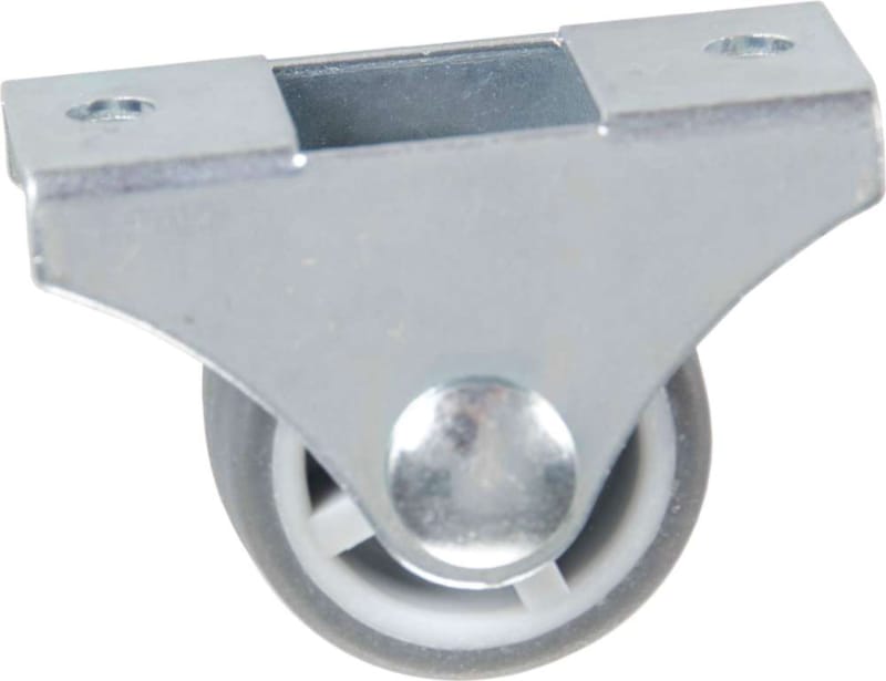 Roulette Meuble en Thermoplastique Rubber Fixe 25 mm