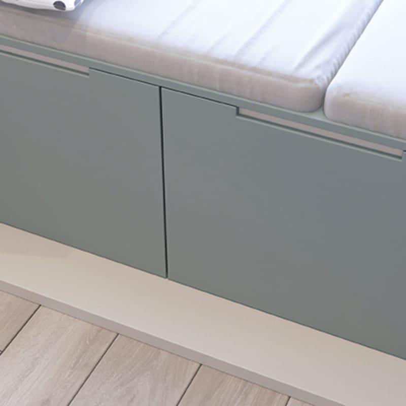 Kronospan Panneau Résine Compact Slim Line Noyau Blanc - Snow White 8685 SU - 4100 x 1300