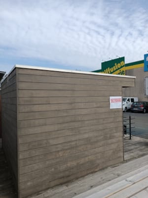 Abris de jardin Cornic - Cèdre - Toit plat - 300 x 312 cm