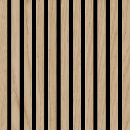 Lambris acoustique Ter Hürne SilentDesign chêne tiber 1 face - 21 x 520 x 2400 mm