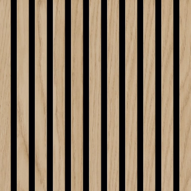 Lambris acoustique Ter Hürne SilentDesign chêne tiber 1 face - 21 x 520 x 2400 mm