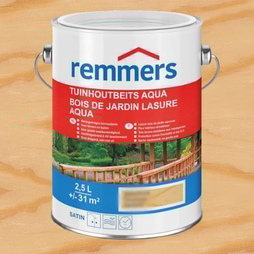 Remmers Lasure Bois Jardin Aqua 2,5 L - Incolore