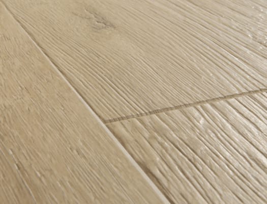 Parquet stratifié Quick-Step Impressive - Chêne sablé naturel 1853 - 8 x 190 x 1380 mm