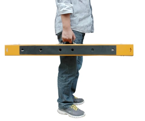 Tréteaux pliables en métal (set de 2)