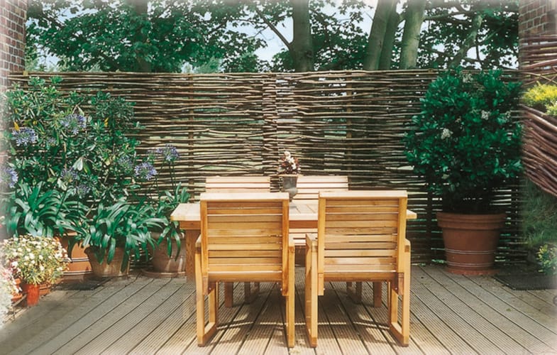 Panneau horizontal tressé 1m80 x 1m15