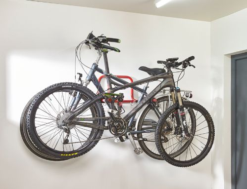 Support mural rabattable pour vélo