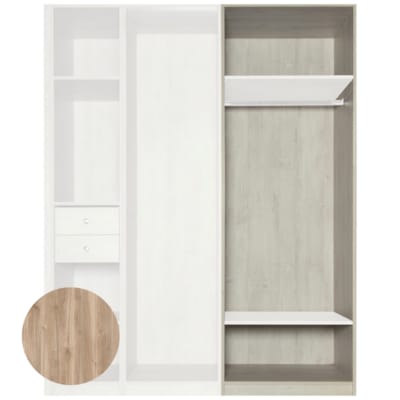 MOKI ESPACE meuble chêne castello 2200x750x570 mm